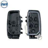 Coque de remplacement de clé télécommande intelligente de haute qualité pour Land Rover Range Rover LR4 Sport Evoque, coque de clé de voiture à 5 boutons