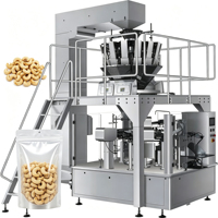 Granule Sugar Packing Pouch Multihead Automatic Volumetric Filler Salt Grain Seasoning Premade Stick Chain Bucket Bag Machine