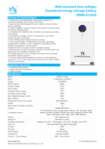 Trạm điện cầm tay với pin LiFePO4, 48v51.2v 320ah Máy phát điện năng lượng mặt trời cho nhà khẩn cấp, cắm trại ngoài trời - Product Image 2