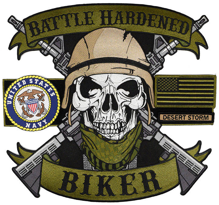Biker Vest Patches Placement Back Patch Placement Motorcycle