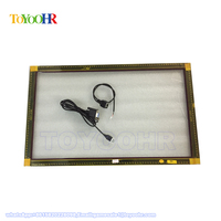 Monitor de Juegos de Habilidad Compatible con 3M, Panel de Pantalla Multitáctil de 17 y 22 Pulgadas, Kit de Marco Táctil Inteligente IR, Pantalla Táctil Infrarroja