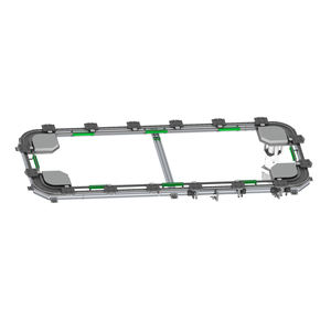 44 سلسلة أنظمة ناقل إرشادي مستطيلة سريعة وفعالة ناقل حلقة سلسلة بيضاوية لتحويل سريع - Product Image 1