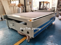 Machine de découpe CNC à couteau oscillant 1625 1825 avec alimentation automatique pour tissus, à vendre
