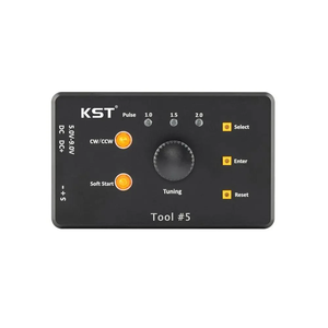 KST Plastic Computer-free Tool Card #5 for KST Motors V6.0/V8.0 with User-friendly Interface - Product Image 2