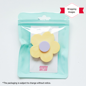 Accesorio para el Cabello con Broche a Presión, Colores Pastel Suaves, Pequeño Regalo, Pinzas para el Cabello para Niños, Flor Linda de Acrílico - Product Image 5