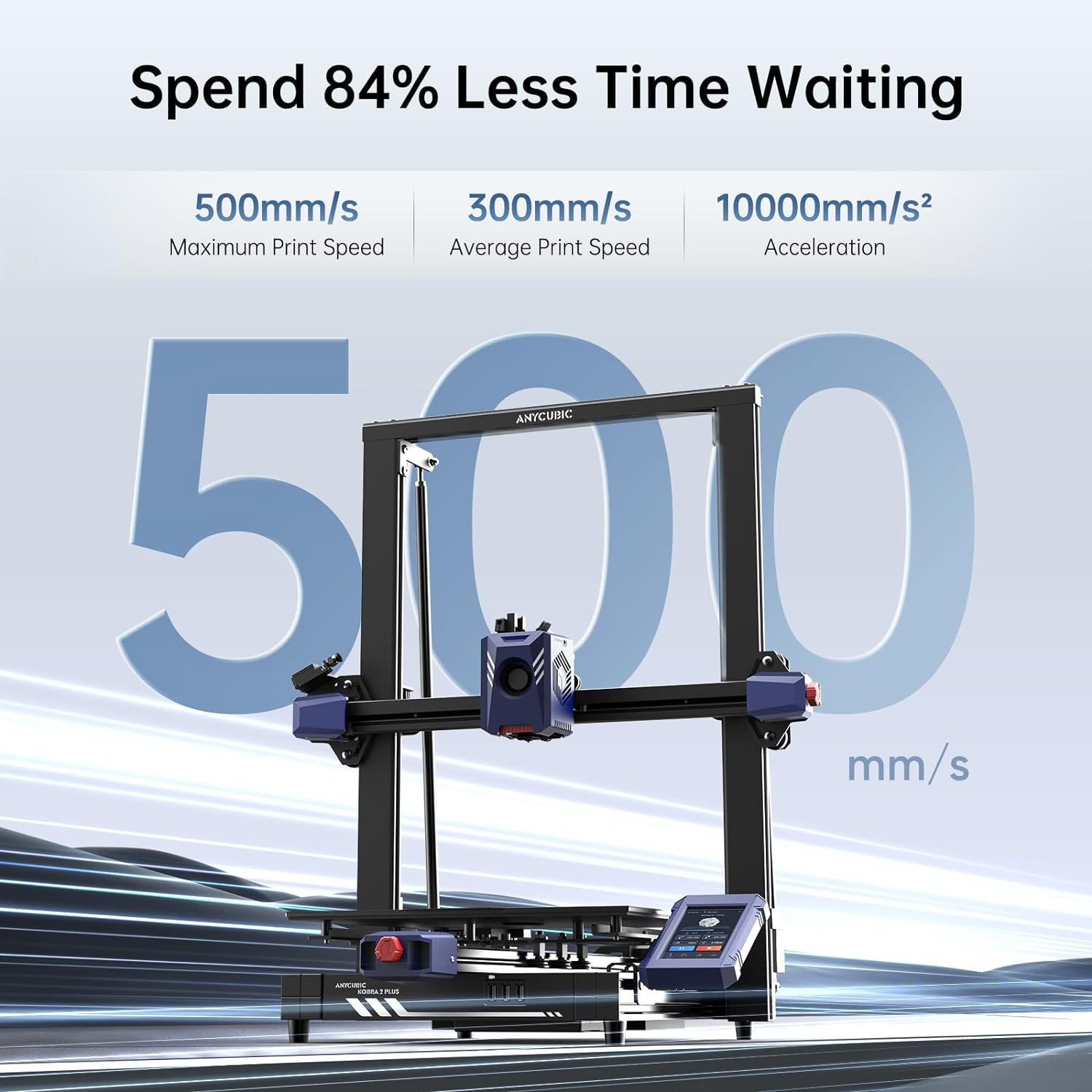 Anycubic Kobra 2 Plus 3D Printer - High-Speed & Large Volume
