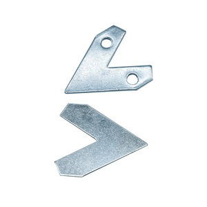 Aluminum Alloy Triangular Bracket 36mm 23mm Thick 2.0mm For Photo <b>Frame</b> Mirror <b>Mounting</b> Hardware Accessories - Product Image 5