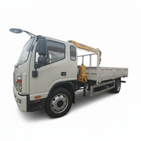 Nouvelle grue hydraulique montée sur camion CLW de 80 tonnes |   Camion léger JAC 4x2 avec grue à flèche télescopique et système entièrement hydraulique