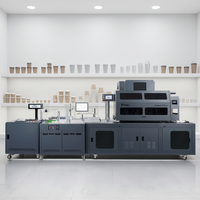 Printer Cangkir Plastik Digital UV Single Pass Double-Side PET Terbaru untuk Kemasan Digital