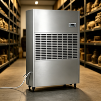 Déshumidificateur industriel haute performance résistant aux hautes températures, sécheur d'air industriel, absorbeur d'humidité pour entrepôt et atelier
