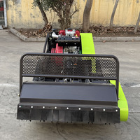 Tondeuse à gazon robotisée intelligente avec navigation GPS, autopropulsée, de qualité industrielle, coupe-herbe automatique, moteur 195cc