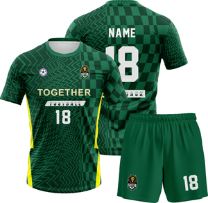 Jersey Sepak Bola Amerika Logo Kustom Laris Manis, Cepat Kering, Model Longgar Hip Hop, Jersey Kampus, Layanan OEM, Pemotongan Otomatis, Nama Klub - Product Image 2