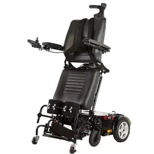 2021 high-tech stand-up électrique <span class=keywords><strong>fauteuil</strong></span> roulant pour personnes handicapées peut soulever et ajuster intelligent fauteuils roulants - Product Image 1