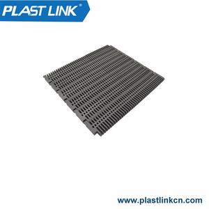 Yazıcı konveyör örgü bant montaj hattı için fabrika kaynağı PL 400 gömme ızgara modüler kemer - Product Image 4