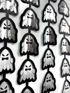 Festivo halloween fantasma porta cortina parede fundo decorativo para Halloween festa celebração suprimentos - Product Image 3