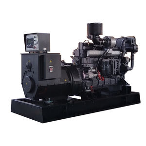 공장 대기 190Kva 디젤 발전기 그룹 150KW 자동 시작 50/60Hz 주파수의 오픈 프레임 Genset - Product Image 5