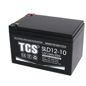 SLD12-10 12ボルト10Ah電気バックアップ密封された鉛酸200Ah Agmスリムライン<span class=keywords><strong>12V</strong></span> 110Ahディープサイクルマリン100 <span class=keywords><strong>Ah</strong></span>ディープサイクルバッテリー - Product Image 1