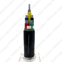 0,6/1kV 4-adrig 25mm 70mm 120mm 150mm 240 mm2 CU/XLPE/PVC-Elektrokabel Draht Stromkabel Preis pro Meter