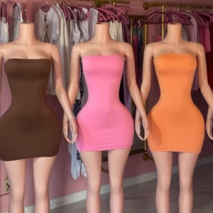 G01755C Collezione Primavera/Estate 2026: <span class=keywords><strong>Abiti</strong></span> Tubino in <span class=keywords><strong>Cotone</strong></span> per Donna in Offerta - Product Image 6