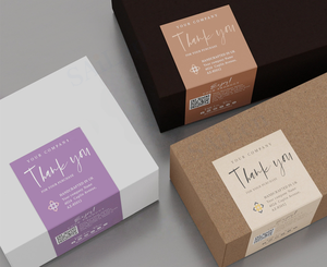 Tùy Chỉnh Sticker Giấy Nhãn Hộp Bao Bì Nối Tiếp Số Mã Vạch Thiết Kế Với Logo In Bao Bì Nhãn - Product Image 1