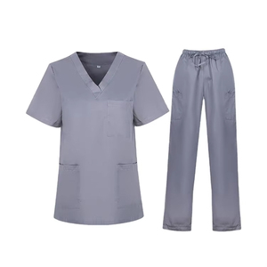 Conjunto <span class=keywords><strong>de</strong></span> <span class=keywords><strong>Uniformes</strong></span> Médicos Personalizados para Mujer, <span class=keywords><strong>Uniformes</strong></span> <span class=keywords><strong>de</strong></span> Hospital para Enfermeras, Conjunto <span class=keywords><strong>de</strong></span> Dos Piezas, Ropa Médica para Mujer, Venta al por Mayor - Product Image 1