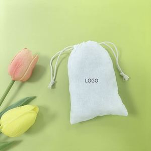 Pochette à cordon réutilisable en coton et lin pour l'artisanat, les bougies, les cadeaux, les cosmétiques, les huiles essentielles, les parfums, les perruques, grandes promotions - Product Image 4