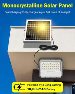 Lámpara Solar LED de Pared para Exteriores, Resistente al Agua, Súper Brillante, Alto Rendimiento, 40W, IP65, Venta al Por Mayor - Product Image 6