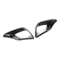 W217 LCI serat karbon gaya B pengganti ventilasi depan untuk Mercedes Benz W217 S63 AMG Coupe 2019-2021 Bumper depan ventilasi udara