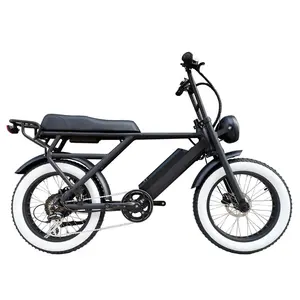 Lithium power big kapazität tandem elektrische bike 500w/ chopper pedal electric fahrrad für erwachsene/chopper motor ebike
