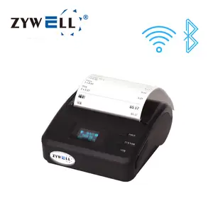 ZYWELL impresora portatil 80mm 58mm blue tooth portable thermal mini receipt bill printer