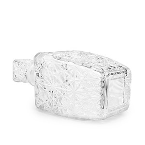 Decantador de vidrio de forma cuadrada con tapa de spray 100mL 200ml 500ml y 750ml Capacidades para whisky <span class=keywords><strong>Vodka</strong></span> Vino tinto y Brandy - Product Image 4