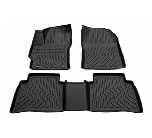 Hot Selling OEM Available TPE Car Mats Non-Toxic TPE Floor Mats for 2005-2008 for Toyota for Corolla Factory Full Sets <strong>3DCarpets</strong> - Product Image 2
