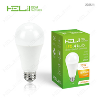 Interrupteur rotatif à intensité variable E26 LED pour ampoule 15W 1600lm 3000K-6500K 120V 210 °   Angle de faisceau pour salon, chambre à coucher, hôtel