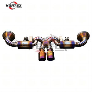 ระบบท่อไอเสียแบบ Catback วัสดุไทเทเนียมเกรด 5 ยี่ห้อ Vortex สำหรับรถ Porsche 992 GT3 4.0 ปี 2022-2025 พร้อมวาล์ว Ti ติดตั้งง่าย - Product Image 1