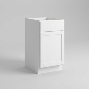 Armoire de cuisine moderne blanche de style <span class=keywords><strong>Shaker</strong></span> à assembler soi-même avec option îlot central - Product Image 3