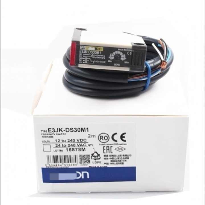 thumbnail image 2 of E3JK DS30M1 IP65 ABS Housing Diffuse Reflection Type Photoelectric Sensor 300mm Long Service Life For Industrial Automation Control (DC12-24V 2 of 10