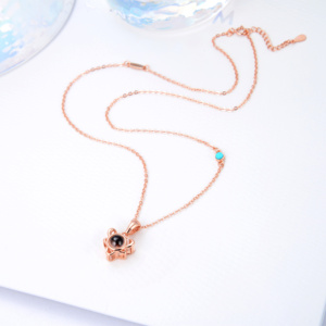 Collana con ciondolo in argento Sterling 925 moda estate Langyue gioielli da donna personalizzati dodici costellazioni Sagittarius Design - Product Image 5