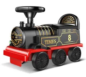 Многофункциональная детская игрушка-поезд, детский поезд, железная дорога, крутая Детская электрическая игрушка-поезд