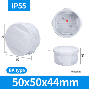 IP65 Plastic Enclosure ABS <strong>Waterproof</strong> Box <strong>Electrical</strong> Outdoor Junction <strong>Boxes</strong> with Rubber Cctv Junction Box - Product Image 6