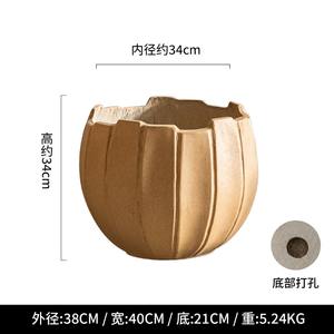 Maceta Grande de Lujo de Magnesio para Plantas, Decoración de Jardín y Patio en el Balcón - Product Image 4