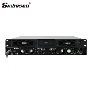 Amplificateur de Puissance Professionnel Numérique Sinbosen K2-2500 Classe <span class=keywords><strong>D</strong></span> 2 Canaux, Idéal pour Systèmes Line Array et Subwoofers 1U - Product Image 2