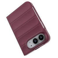 Étui de téléphone portable Skin-Feel Magic Shield pour iPhone Duo, antichoc, avec airbag, coque rigide en PC, coque arrière pour téléphone