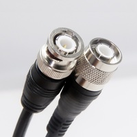 Cable Coaxial RG58 BNC macho a BNC macho, Conector de extensión recta