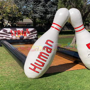 Juego de entretenimiento al aire libre, juego deportivo inflable con pelota zorb - Product Image 3