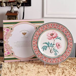 Nueva Serie de Platos de Porcelana China con Diseño de Flores Rusas, Platos para la Cena, Platos para el Hogar, de Alta Gama, Ligeros, Lujosos y Exquisitos, Tazas de Té, Tazas de Café - Product Image 3