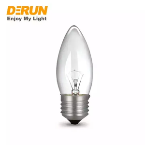 Venta a granel Vela Candelabro Bombilla de tungsteno C35 Vela Bombilla incandescente Claro/Esmerilado E14 220V 25W 40W 60W <span class=keywords><strong>2700K</strong></span> - Product Image 4