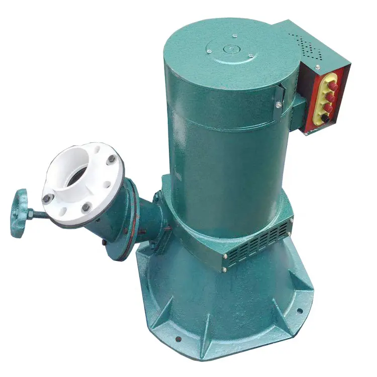 Mini hidro güç 3-10kw hidrolik türbin su tesisi ev kullanımı için/