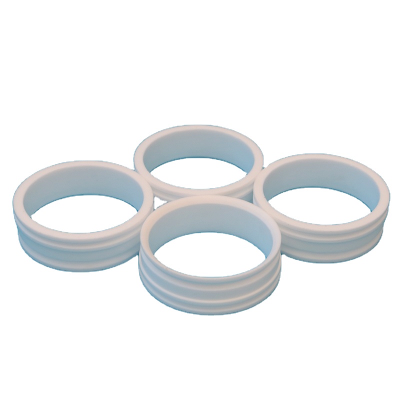 Высокоточный ПТФЭ, изготовленный на заказ, обработка с ЧПУ, токарные пластиковые детали в Китае, продукты ПТФЭ, уплотнительное кольцо