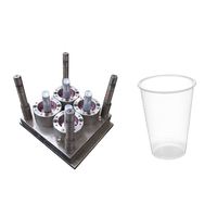 Vasos de Plástico, Tazas de Vidrio, Tazas Sanitarias para Té y Café, Moldes de Inyección de Plástico, Moldes de Plástico