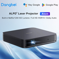 Premier projecteur laser Google TV Dangbei, intelligent, 3D, ALPD, 1200 lumens ANSI, ATOM, mini projecteur portable, cinéma maison, Netflix